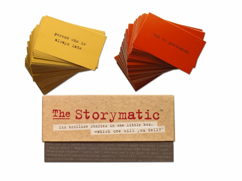 Book lovers can create their own stories with the Storymatic