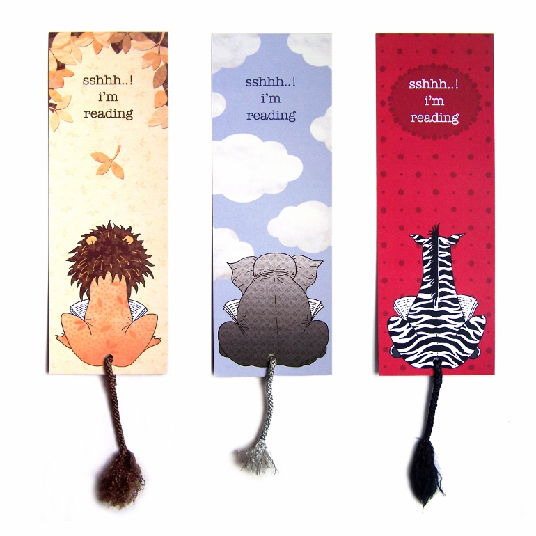 Bookmarks are very useful presents for book lovers