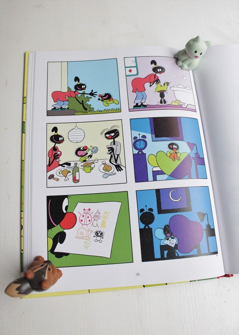 Petit Poilu is a comic book series for small children who don't know to read yet