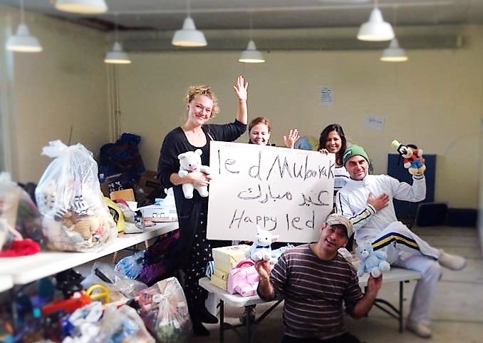 Donating things is just one of the way to help refugees